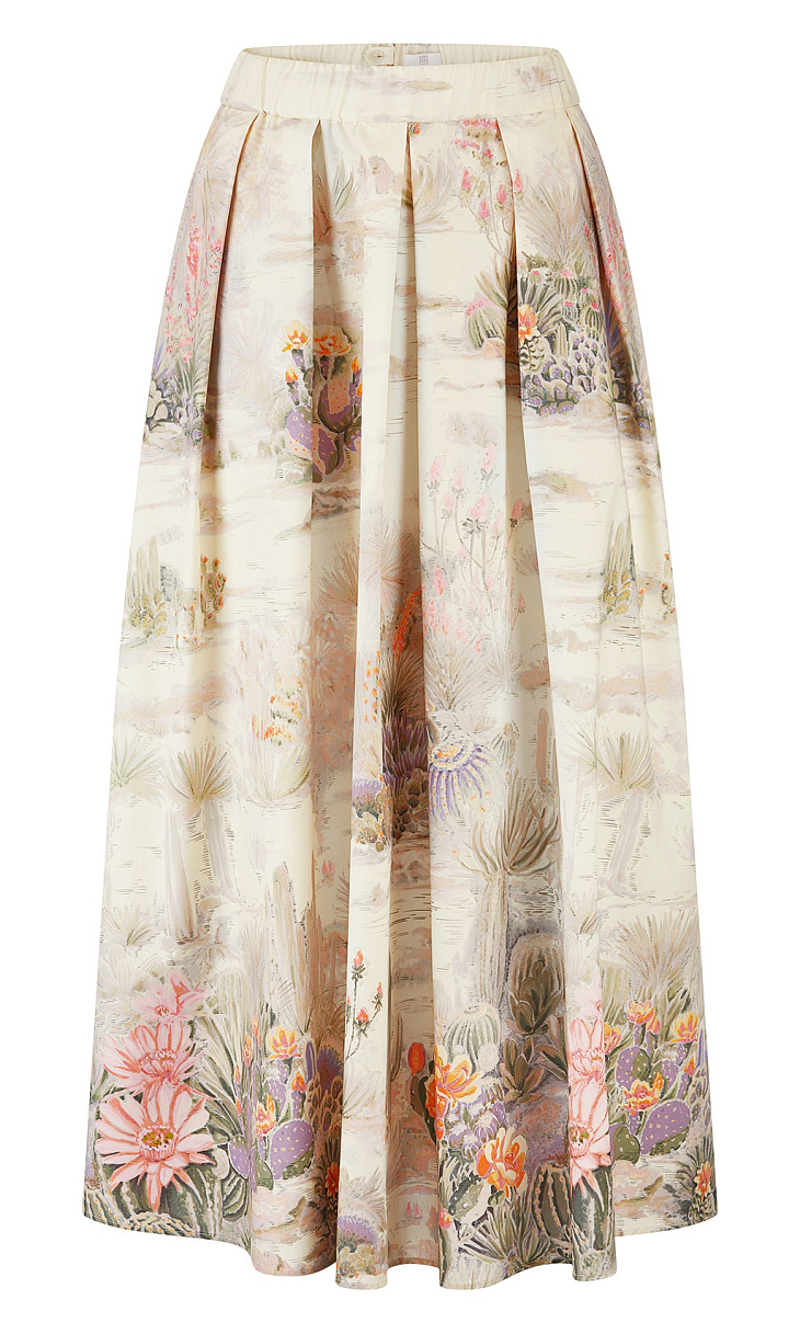 RIANI: Юбка с принтом