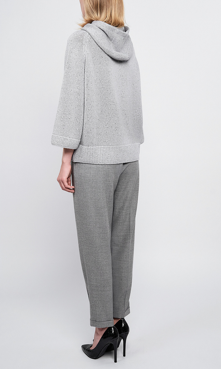 ANDRE MAURICE: Пуловер из кашемира и шелка