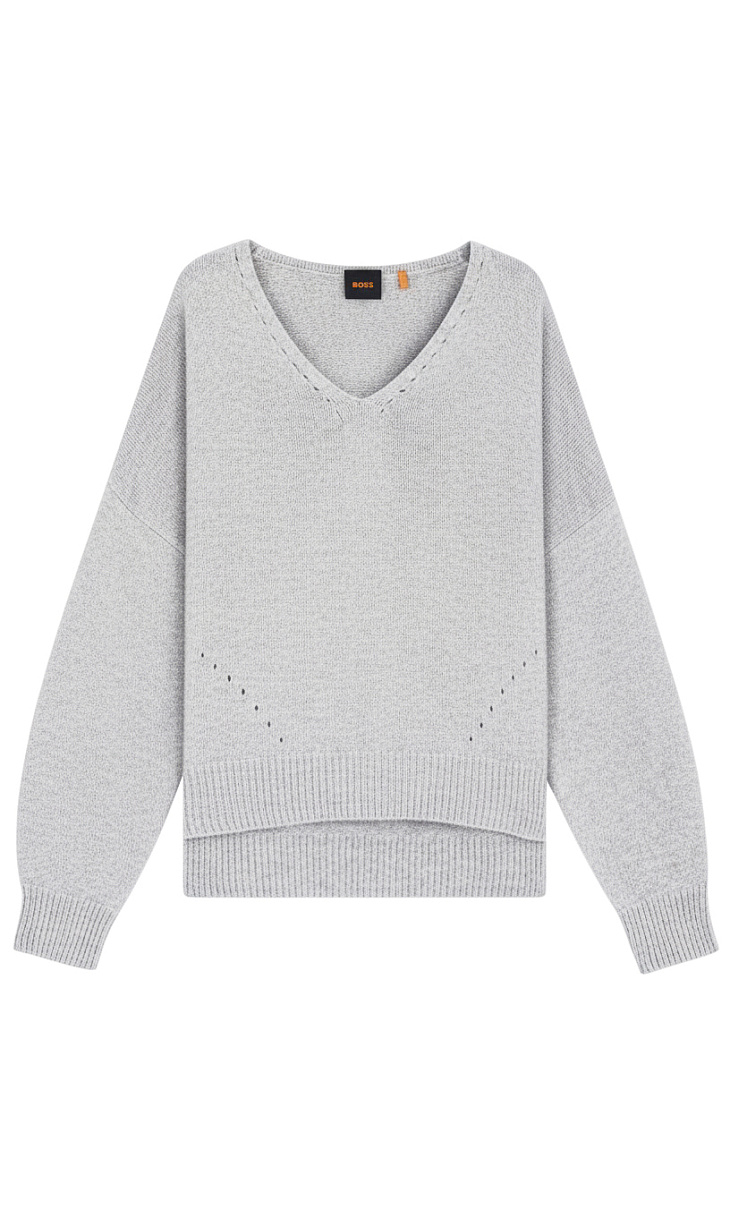 HUGO BOSS: Свитер с шерстью альпака