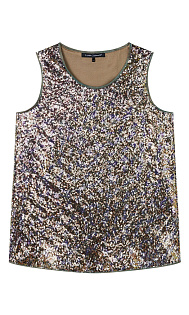 Топ с пайетками