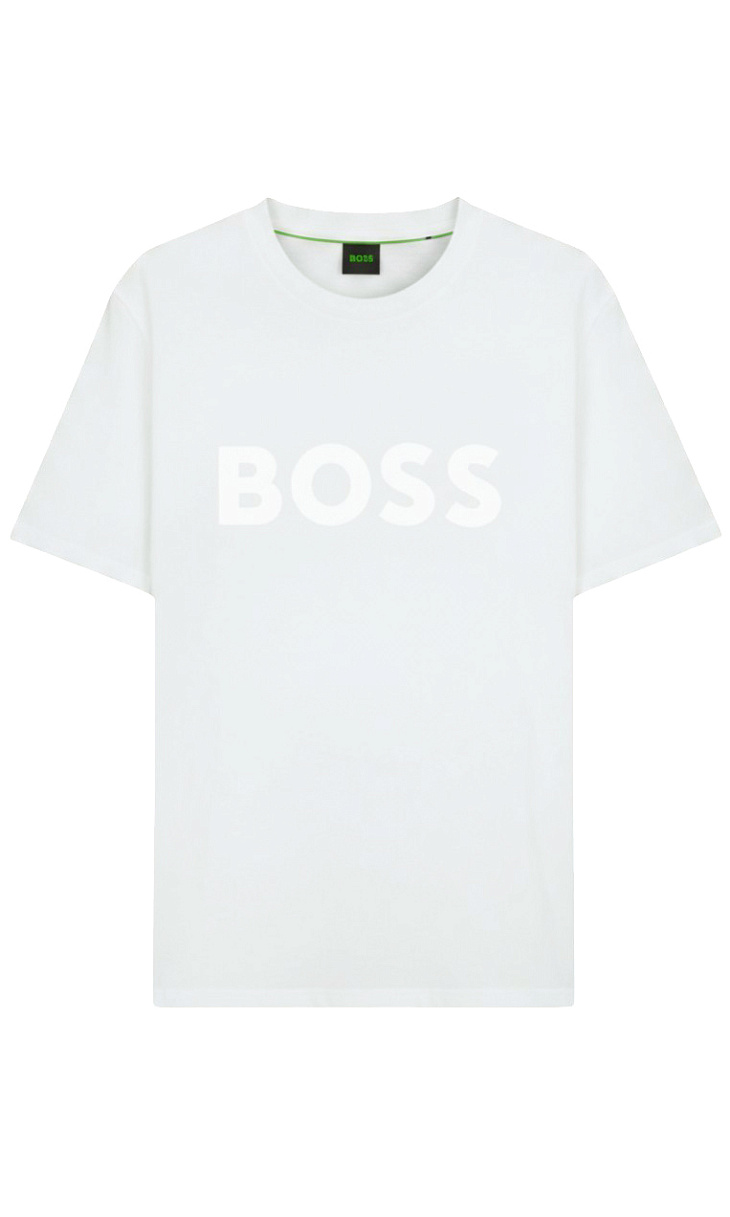 HUGO BOSS: Футболка с 3-D логотипом