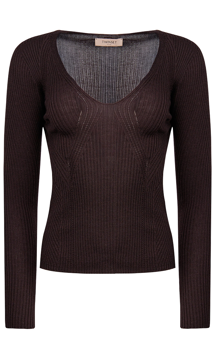 TWINSET: Пуловер из шерсти