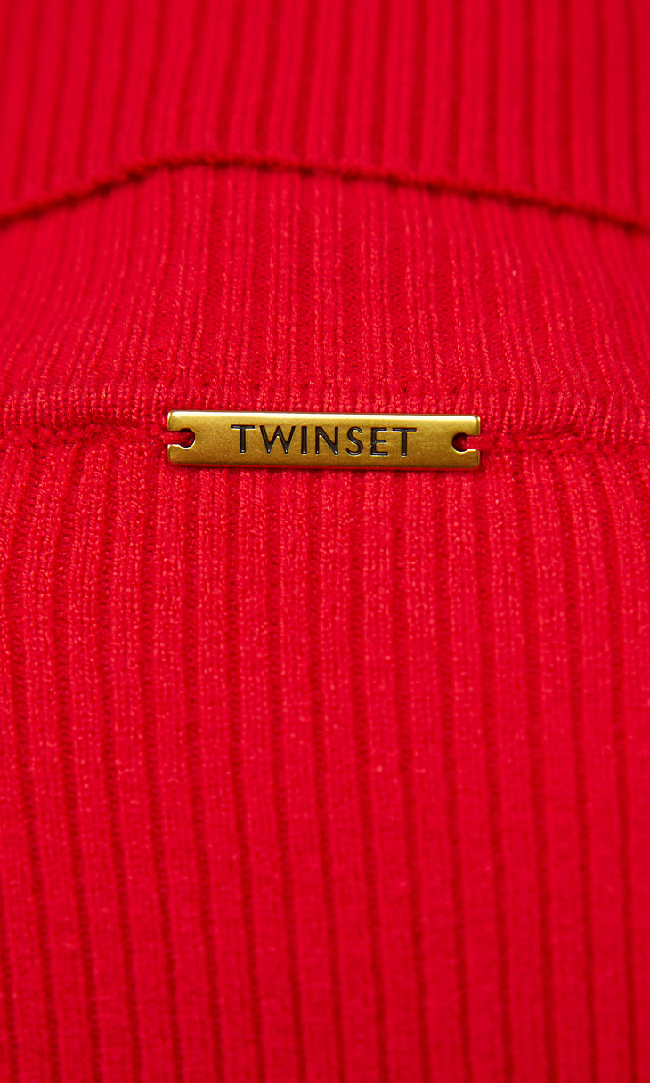 TWINSET: Водолазка из вискозы