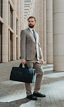 HUGO BOSS: Костюм в клетку