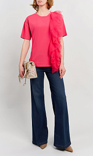 Футболка с оборками