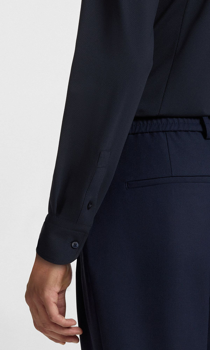 HUGO BOSS: Трикотажная рубашка