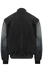 HUGO BOSS: Куртка из кожи и замши