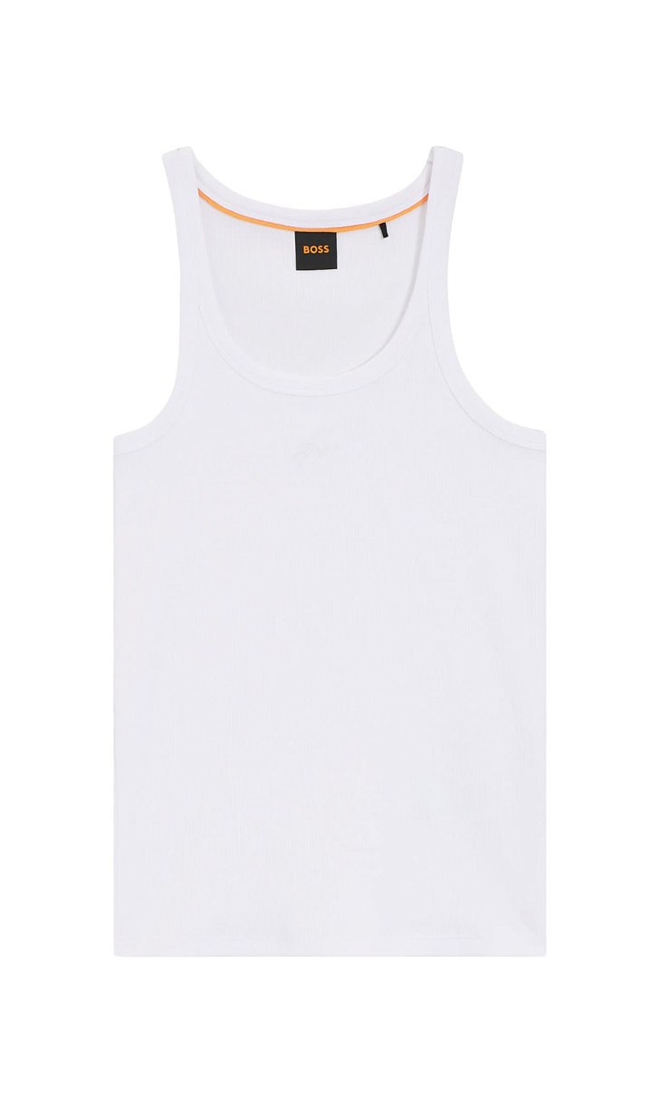 HUGO BOSS: Топ из хлопка