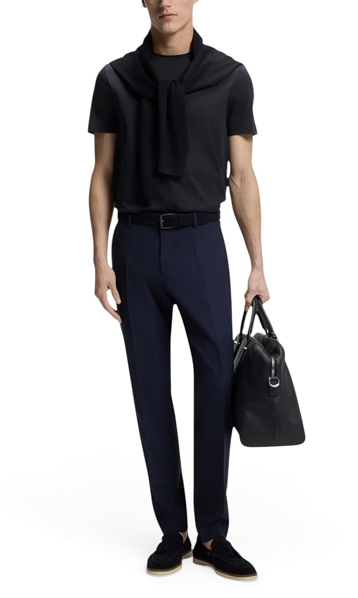 HUGO BOSS: Футболка из хлопка