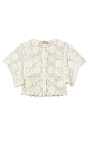 TWINSET: Блуза с сетчатым узором