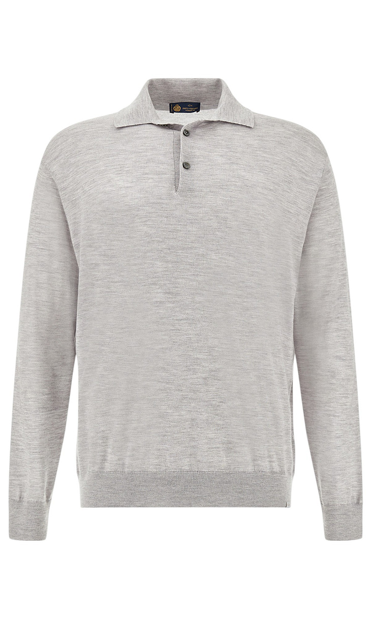 Paul Shark: Поло из шелка и кашемира