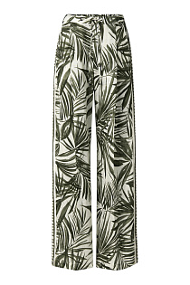 Брюки из льна