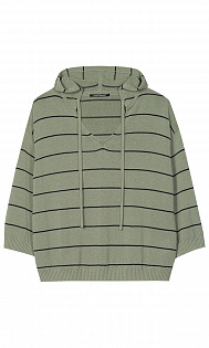 Пуловер с капюшоном LUISA CERANO, 158064/5305/3260-вл-22, сезон Весна-Лето 2022