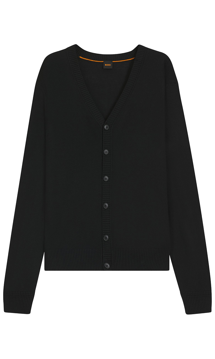 HUGO BOSS: Кардиган из шерсти