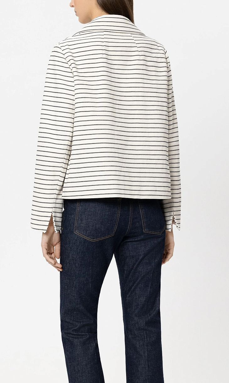 LUISA CERANO: Куртка в полоску