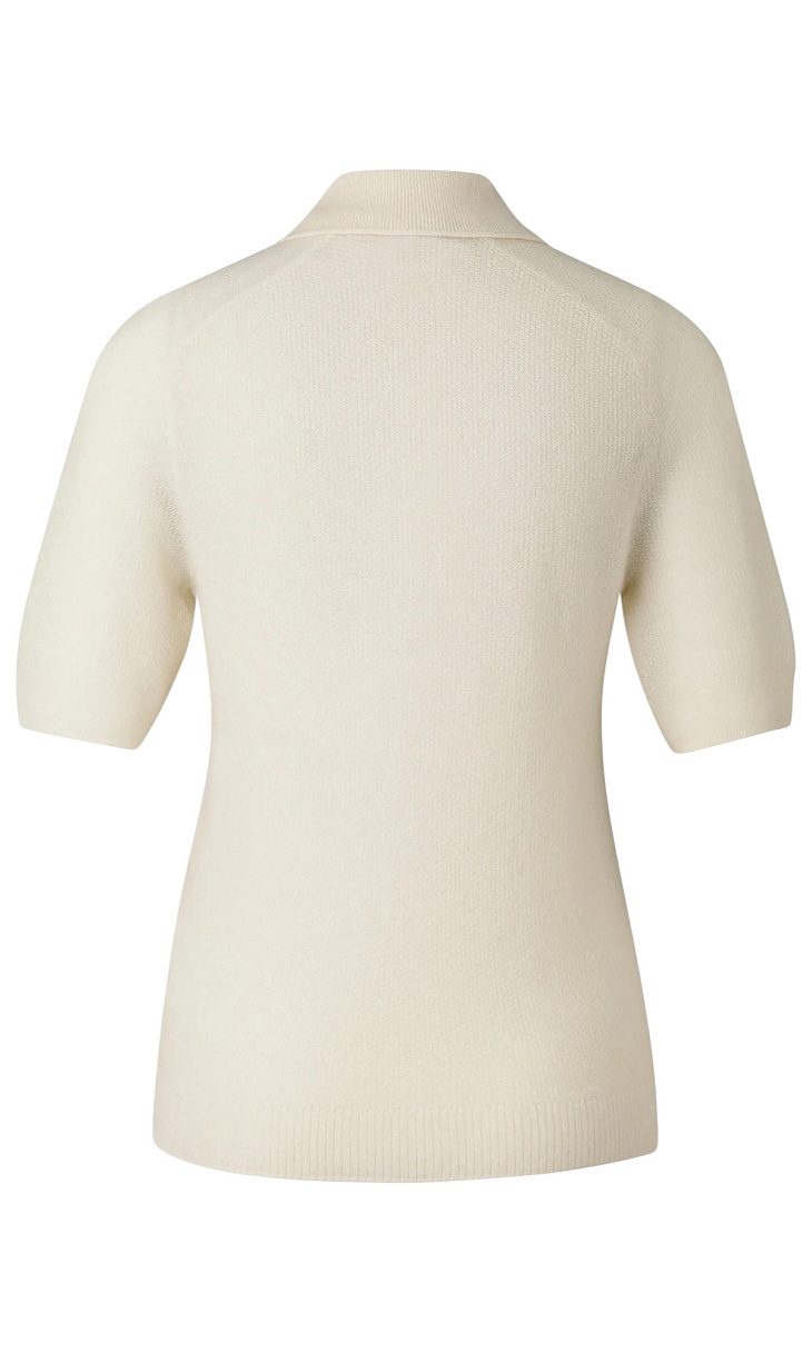 BOGNER: Поло из шерсти и кашемира