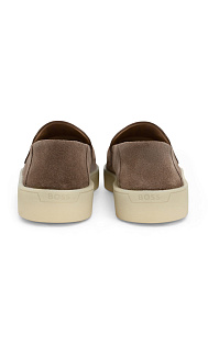 Слипоны из замши