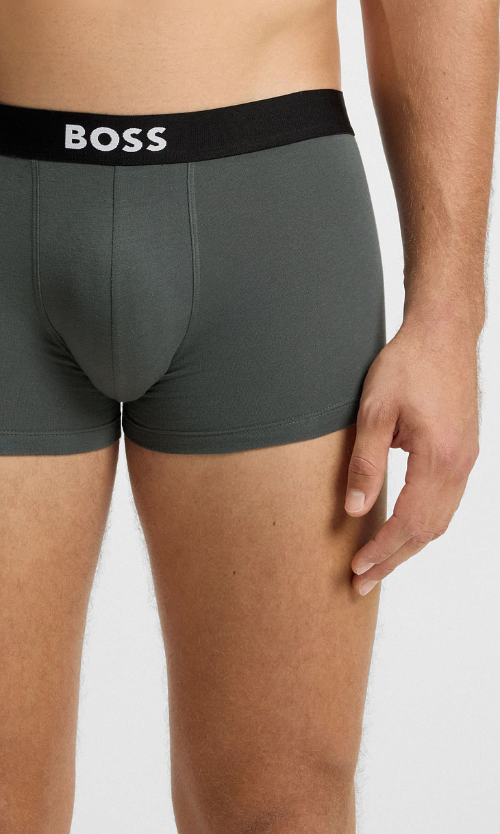 HUGO BOSS: Комплект трусов из хлопка
