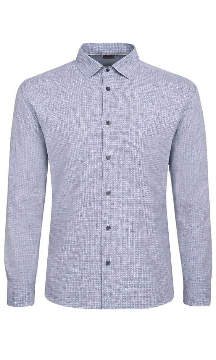 HUGO BOSS: Рубашка из хлопка