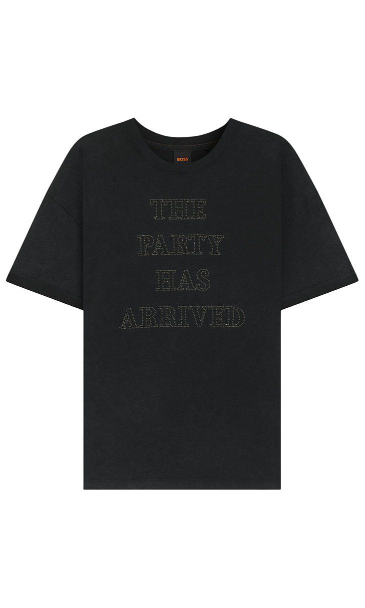 HUGO BOSS: Футболка с рисунком