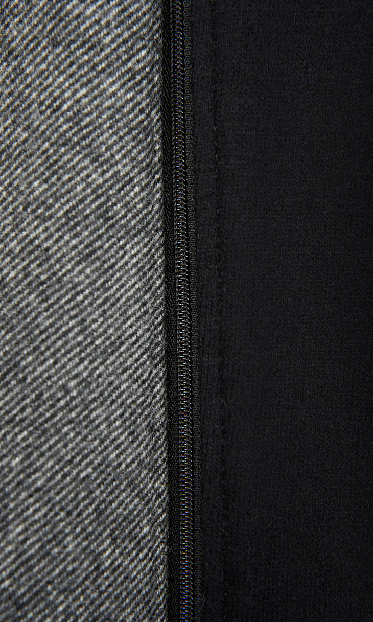 HUGO BOSS: Куртка из шерсти с вставкой