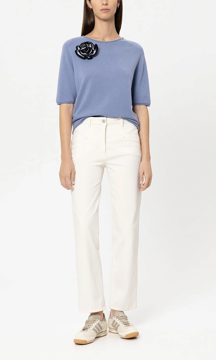 LUISA CERANO: Пуловер из шерсти и кашемира