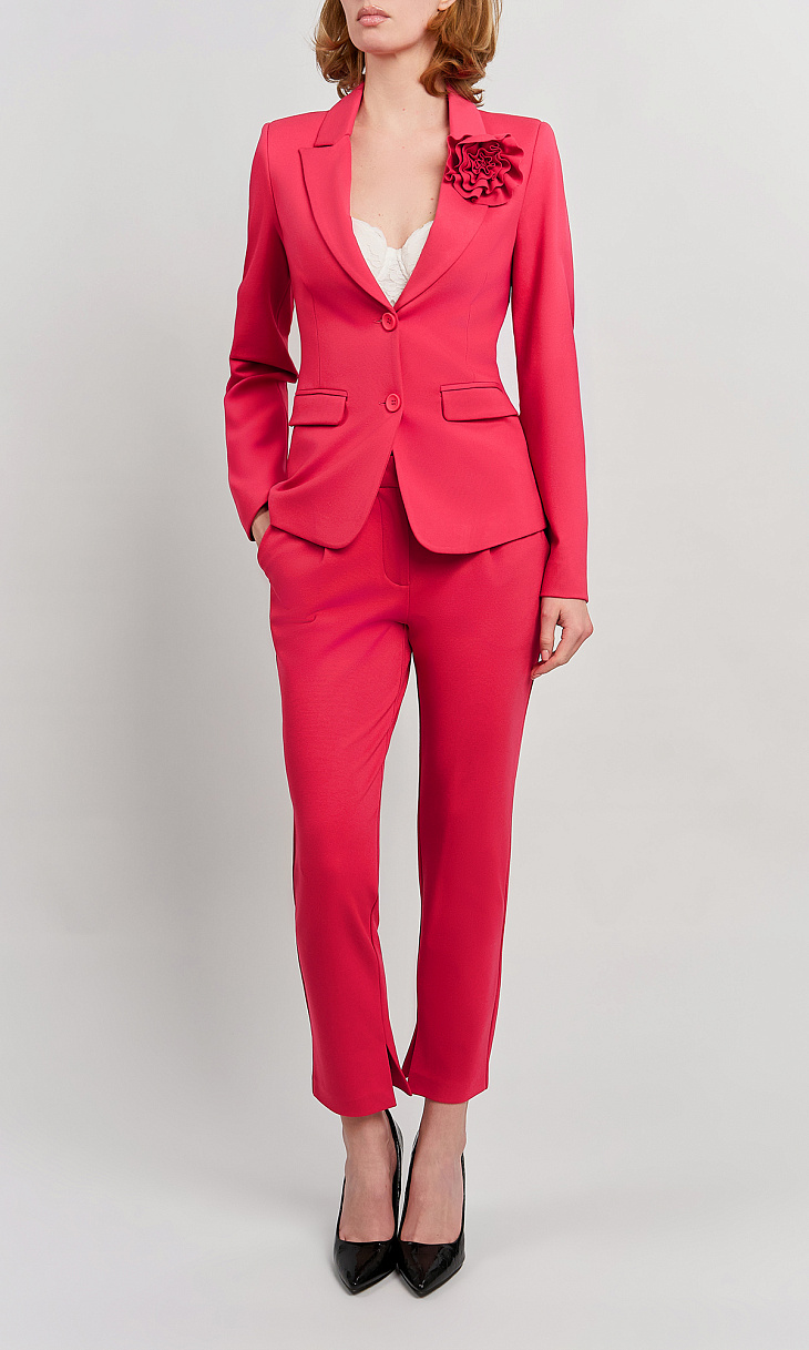 TWINSET: Укороченный кружевной топ