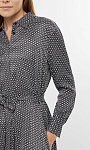 HUGO BOSS: Платье из вискозы