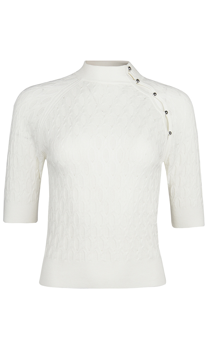 TWINSET: Пуловер пуговицами