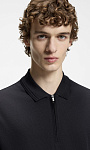 HUGO BOSS: Поло в рубчик
