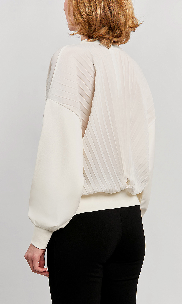 TWINSET: Плиссированная блуза