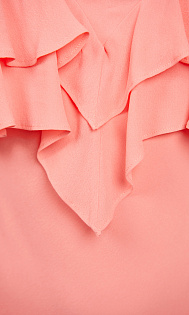 Платье с оборками