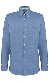 Рубашка из фактурного хлопка