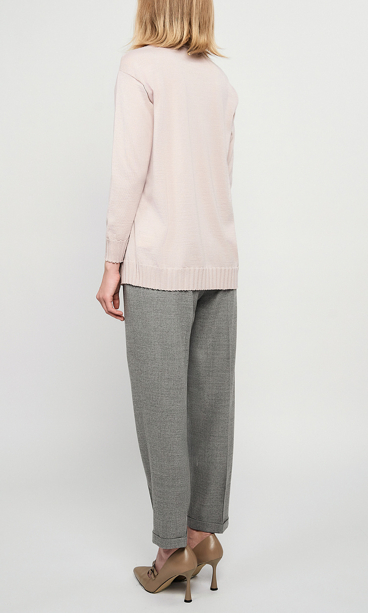 ANDRE MAURICE: Кардиган из шерсти и шелка