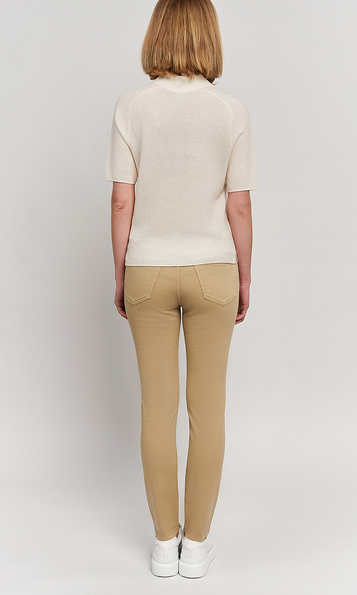 BOGNER: Поло из шерсти и кашемира