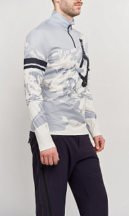 Лонгслив с молнией