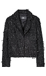 LUISA CERANO: Жакет с бисером и пайетками