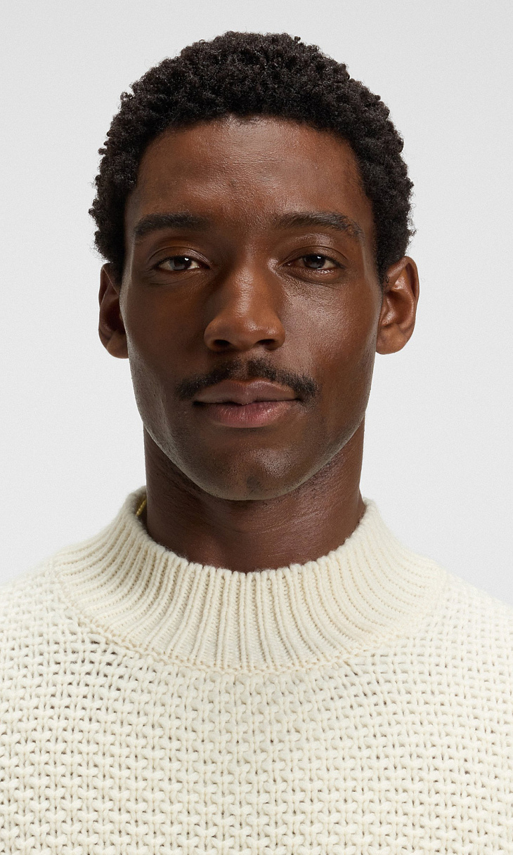 HUGO BOSS: Свитер из шерсти