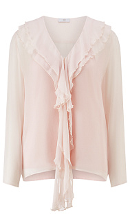 Блуза с оборками