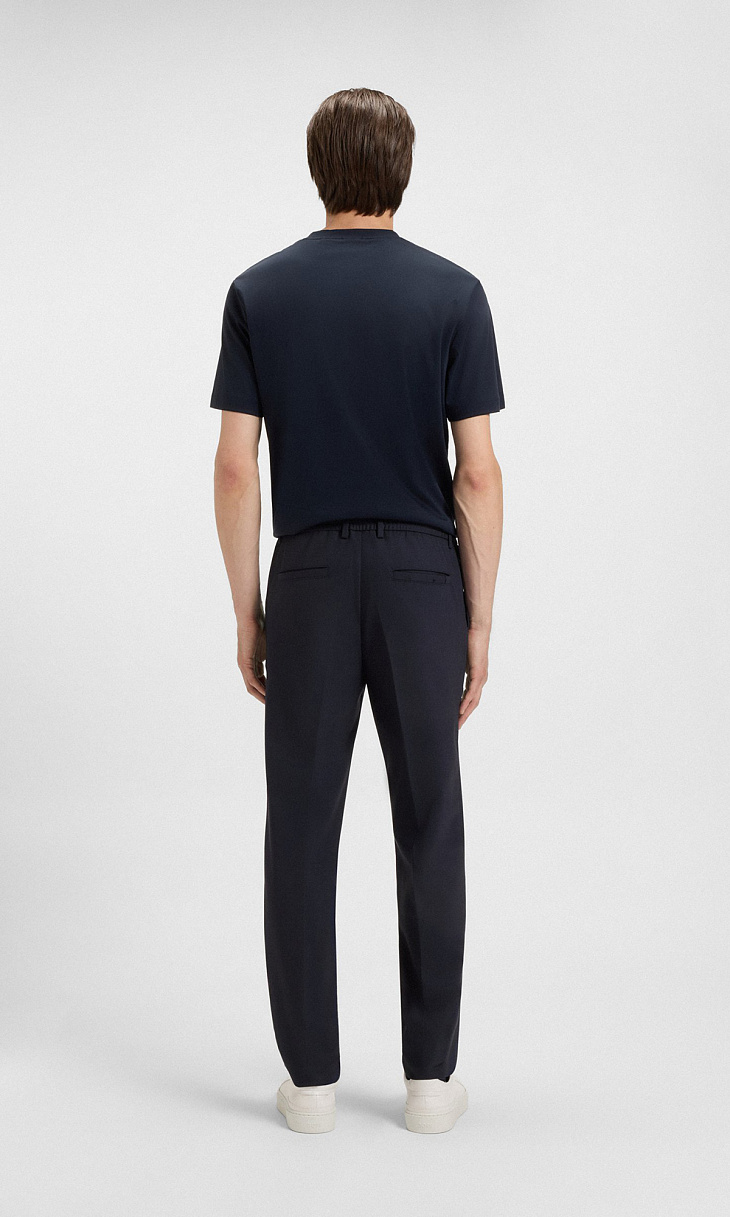 HUGO BOSS: Брюки из шерсти