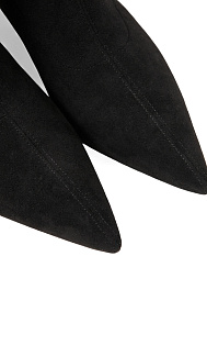 Ботильоны из искусственной замши