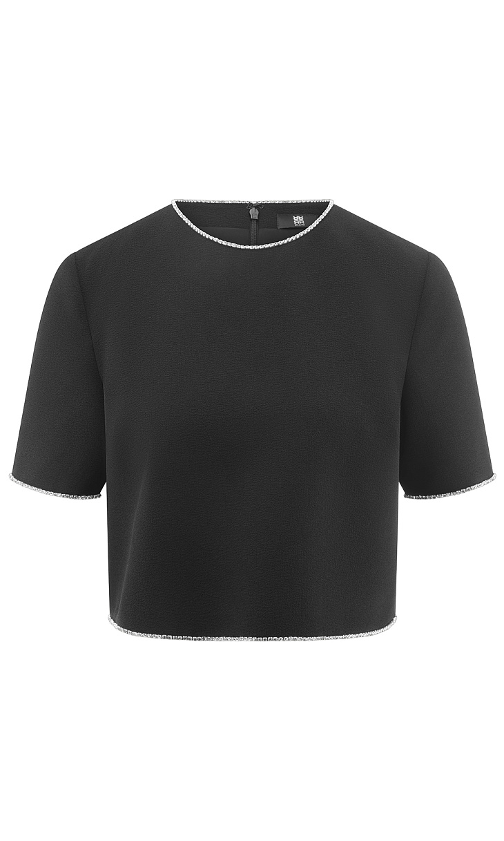 RIANI: Блуза со стразами