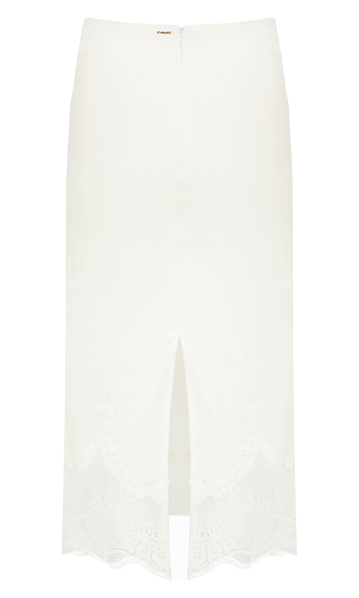 TWINSET: Юбка с кружевом