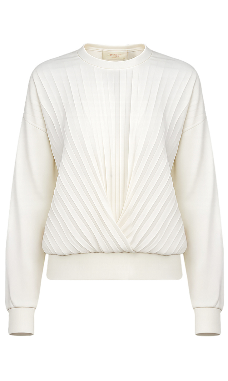 TWINSET: Плиссированная блуза