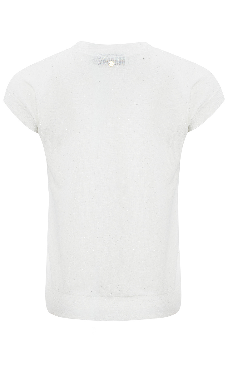 ANDRE MAURICE: Пуловер с пайетками