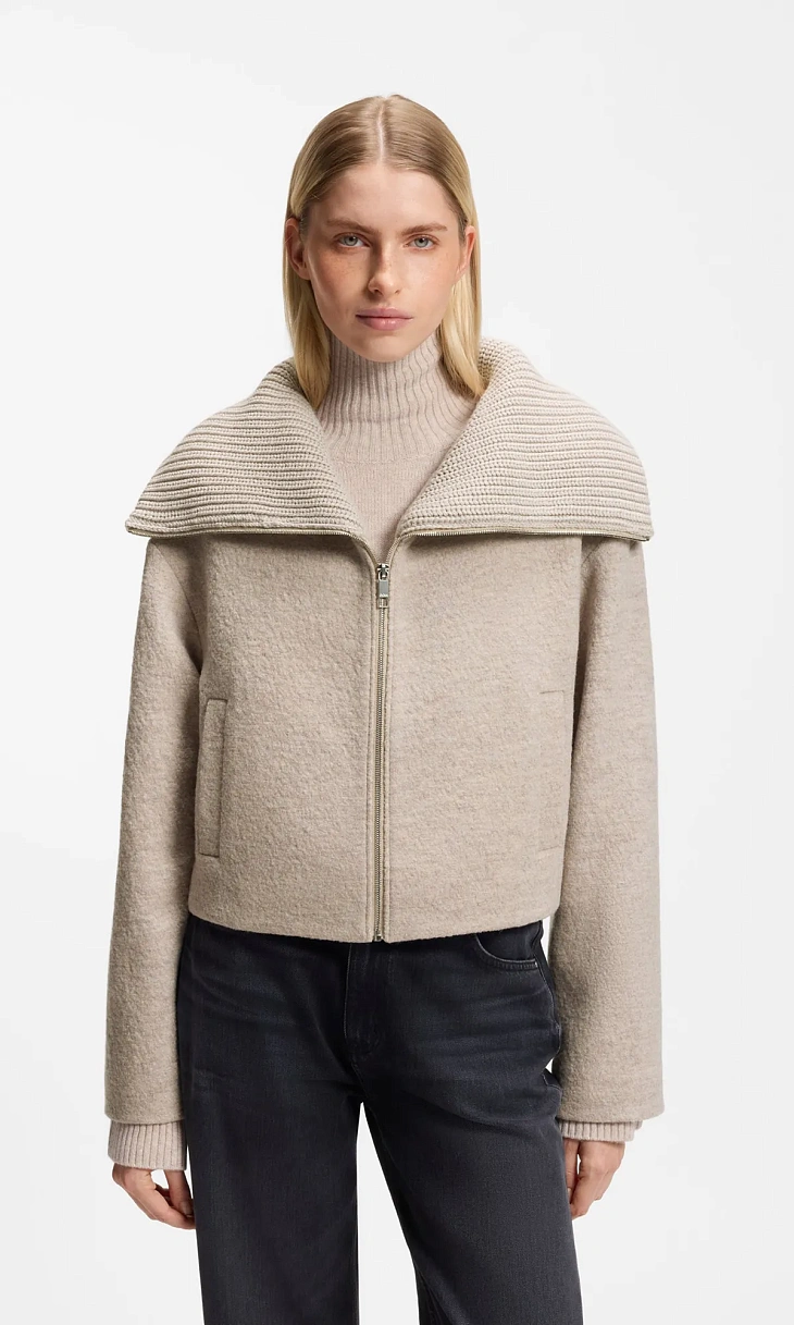 HUGO BOSS: Куртка из шерсти
