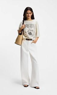 Футболка с принтом