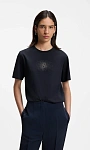 HUGO BOSS: Футболка с монограммой