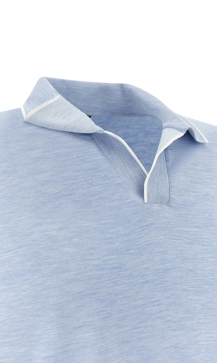 Paul Shark: Поло из хлопка и шелка