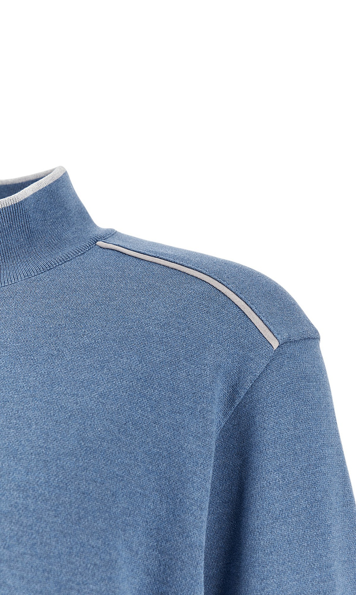 Paul Shark: Пуловер из шелка и хлопка